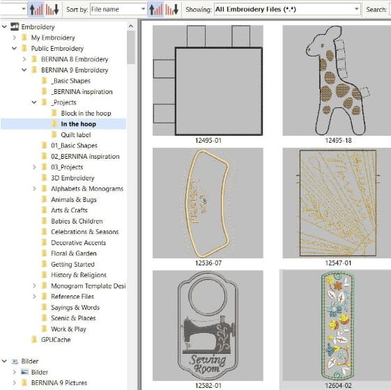 BERNINA Embroidery Software 9 Creator – For software newbies