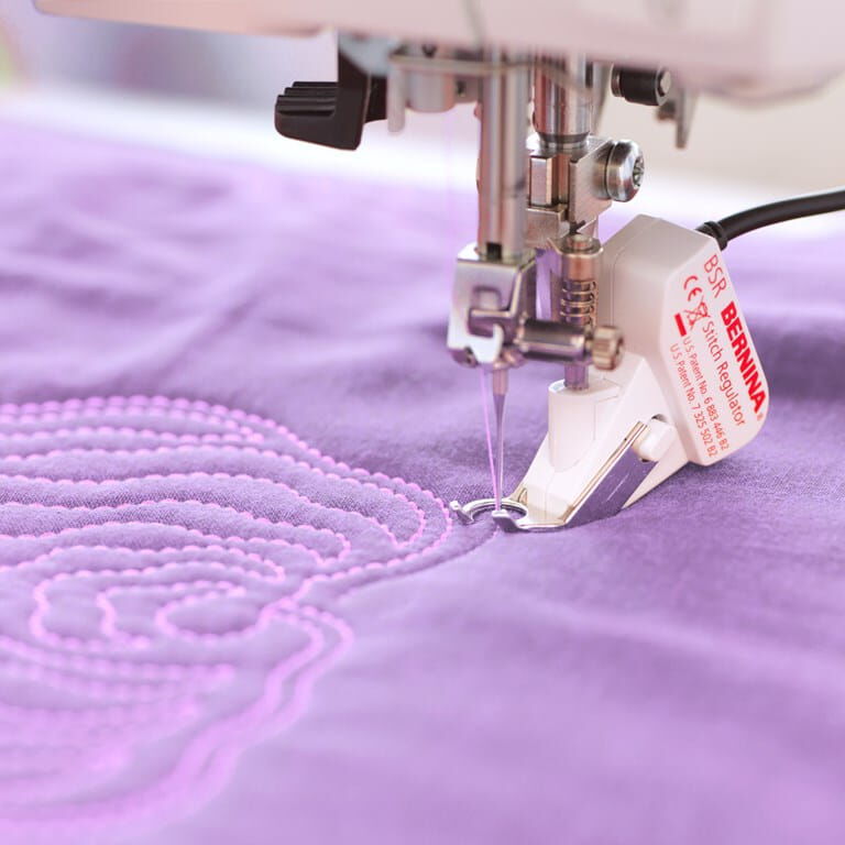 BERNINA 770 QE PLUS Kaffe Edition con modulo per ricamo