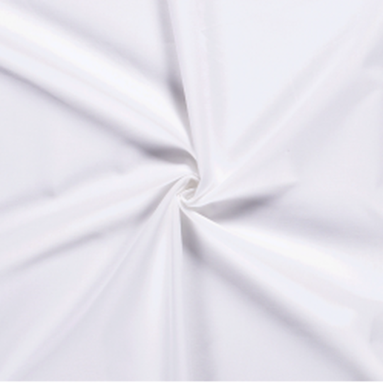 Cotton fabric uni, white image number