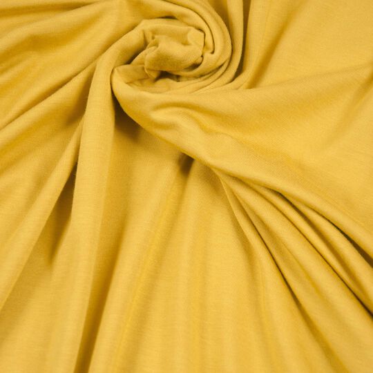 Jersey di viscosa, giallo image number