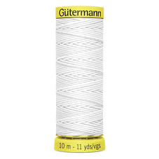 Nähgarn Elastic 10 m - weiss