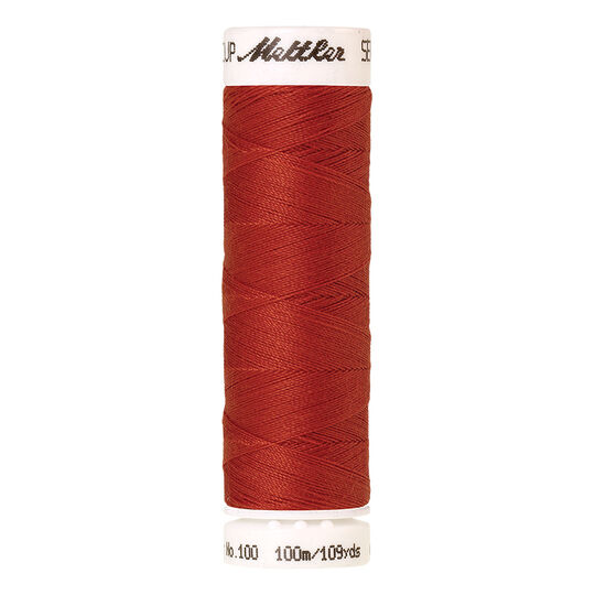 Sewing thread SERALON 100 m, dark orange image number