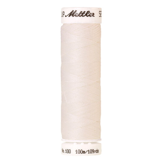 Sewing thread SERALON 100 m, white image number