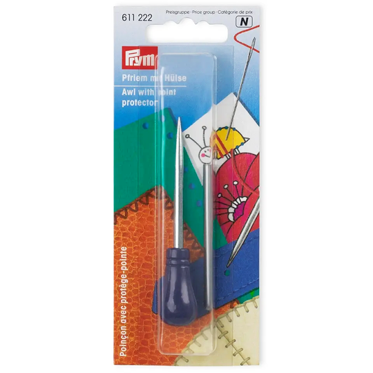 Poinçon avec manche en plastique et protège-pointe image number