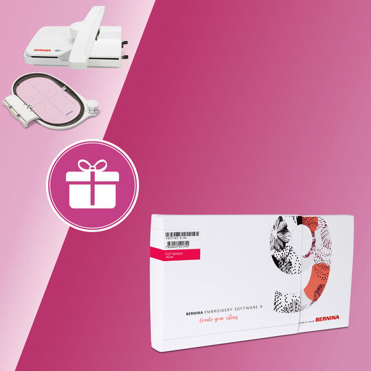 MIDI Stickgeschenk mit Stickmodul L (SDT image number