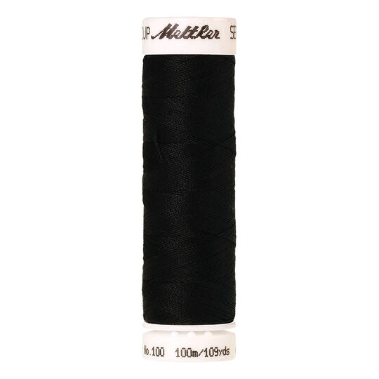 Sewing thread SERALON 100 m, black image number