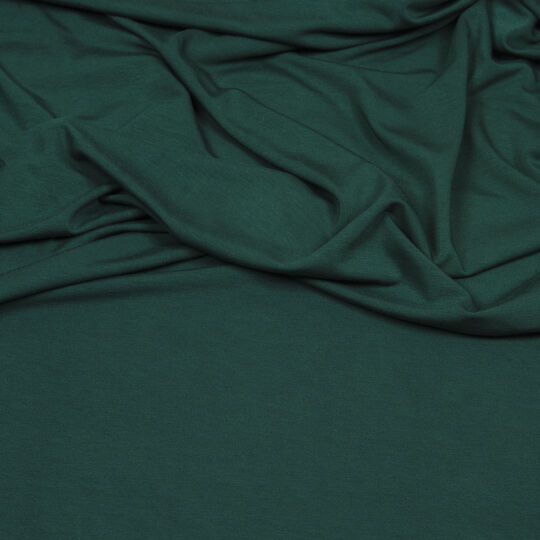 Jersey di viscosa, verde scuro image number