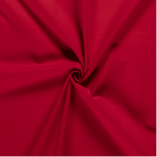 Cotton fabric uni, red image number