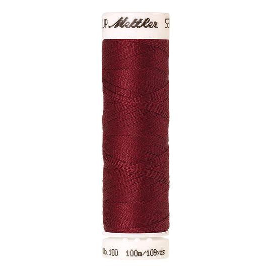 Sewing thread SERALON 100 m, dark red image number