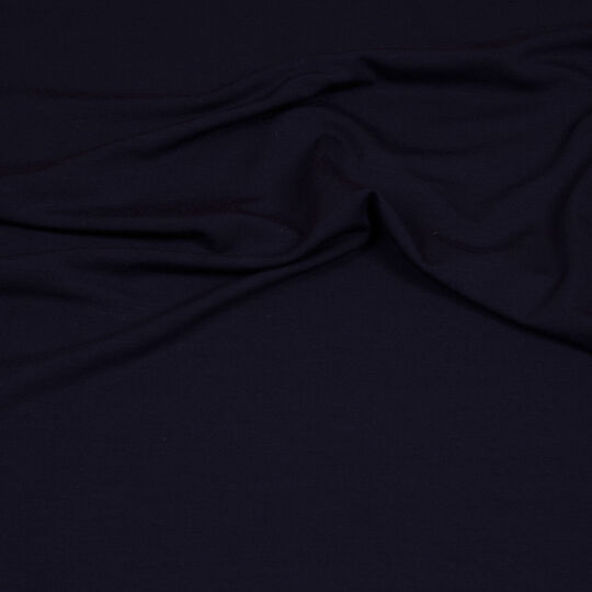 Jersey di viscosa, blu scuro image number