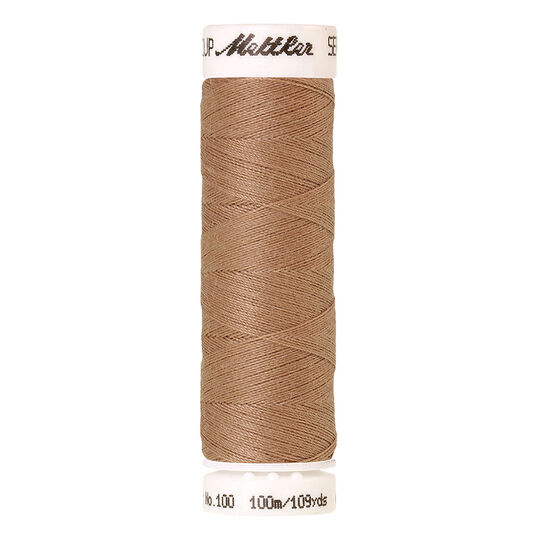 Sewing thread SERALON 100 m, beige image number