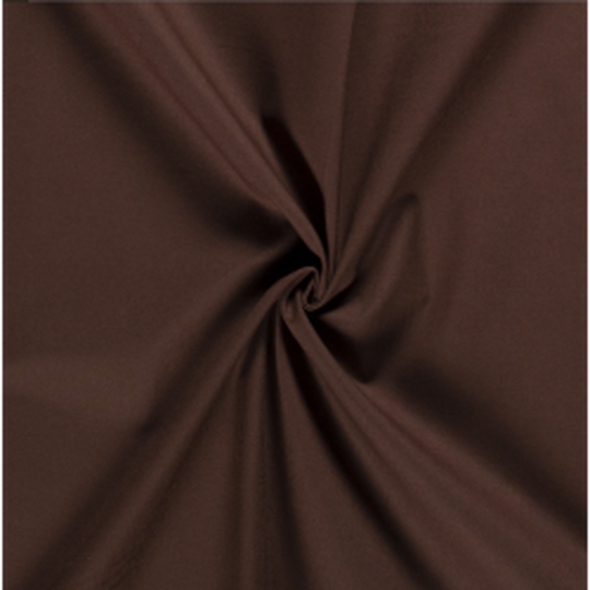 Cotton fabric uni, brown image number