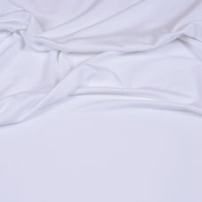 Jersey di viscosa, bianco
