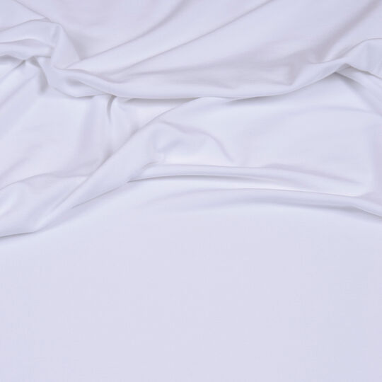 Jersey di viscosa, bianco image number