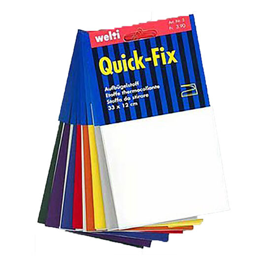 Tissu de rapiéçage Quick-Fix fin, noir image number