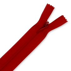 Riri Fermeture éclair invisible 60 cm - rouge