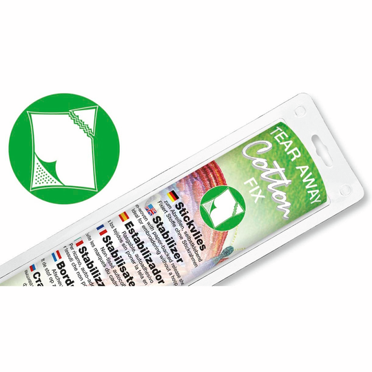 Madeira Cotton Fix embroidery backing, white image number