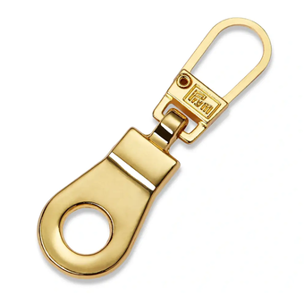 Tirette Fashion-Zipper, oeillet - or
