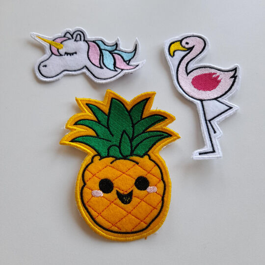 Patches mit der Stickmaschine image number