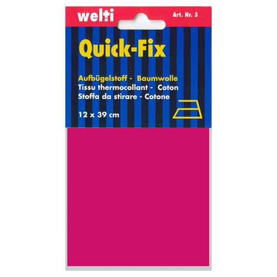 Tessuto da rammendo Quick-Fix 12 x 39 cm - rosa image number