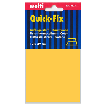 Patching fabric Quick-Fix 12 x 39 cm - yellow