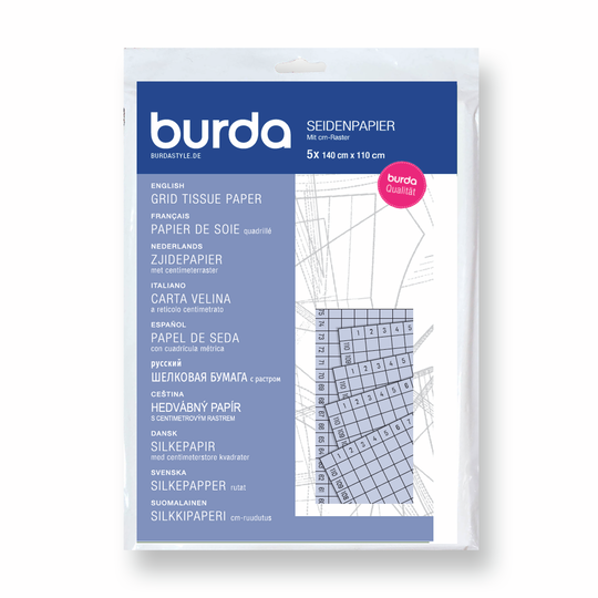 Papier de soie quadrill&eacute; Burda image number