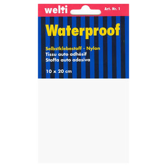 Self-Adhesive Nylon Repair Patch 10 x 20 cm - white