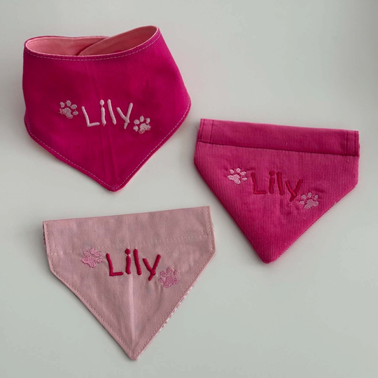 N&auml;hen f&uuml;r Vierbeiner - Bandana f&uuml;r Hunde image number