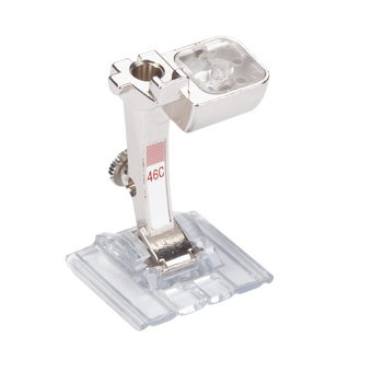 Biesen-Deko-Stichfuss mit transparenter Sohle #46C