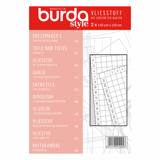Toile non tiss&eacute;e et quadrill&eacute;e Burda image number