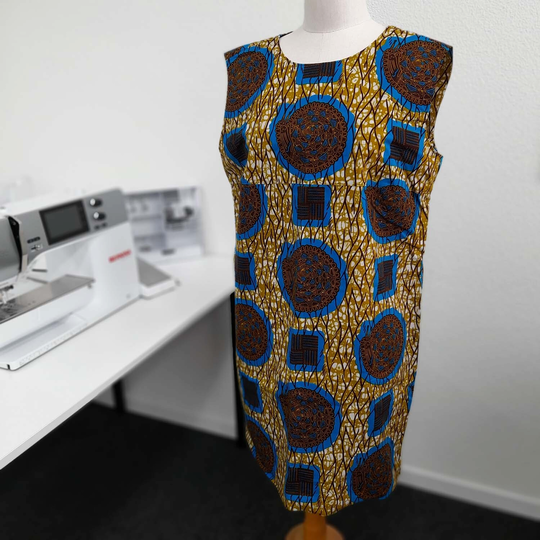 N&auml;hreise um die Welt - Kleid aus Afrikastoff