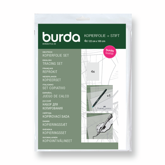 Burda tracing set image number