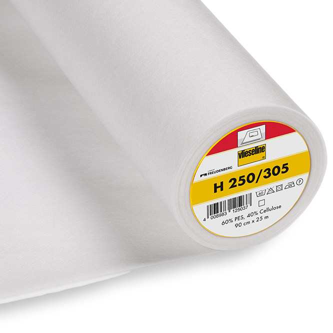 B&uuml;geleinlage Vlieseline H250, weiss