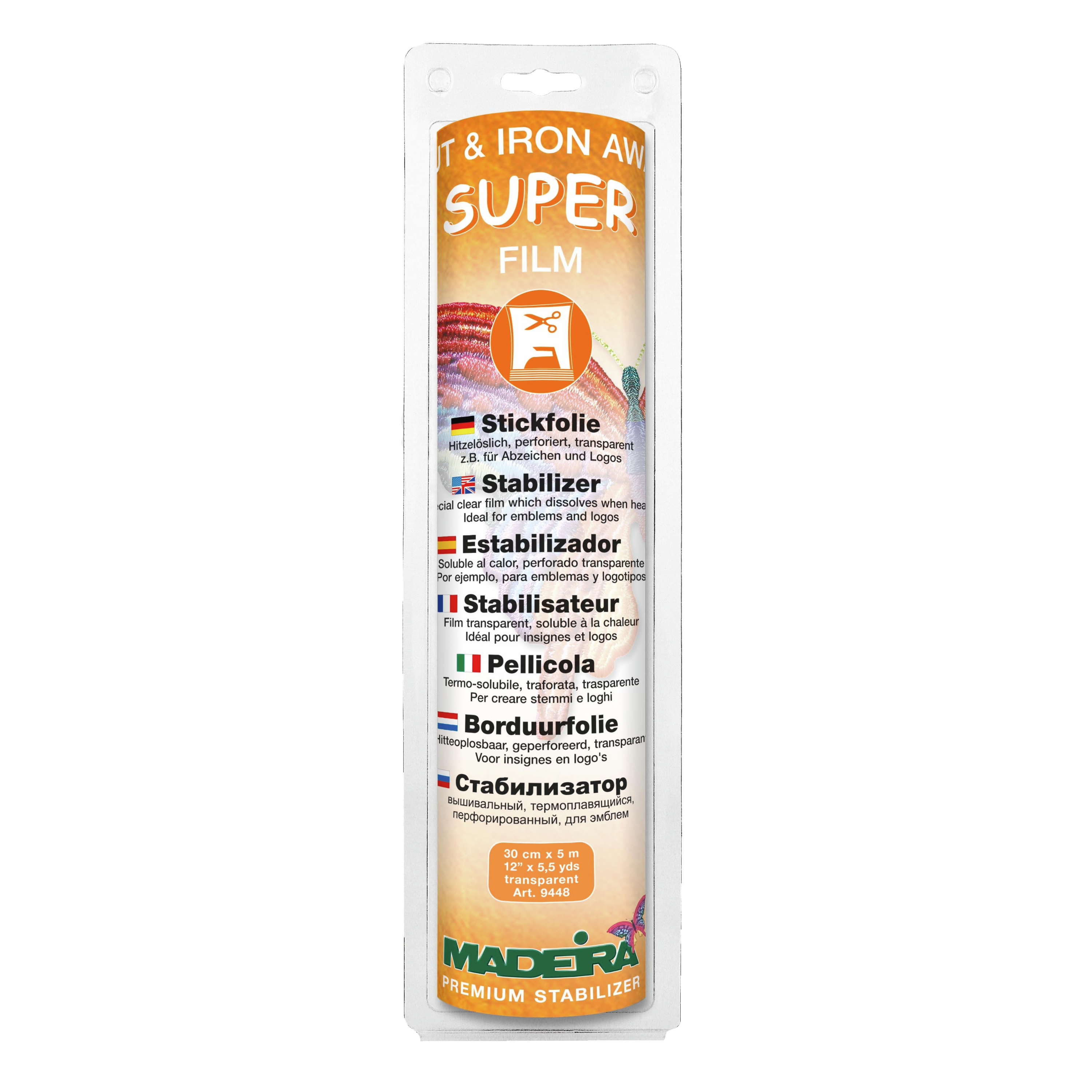 Stickvlies Madeira Super Film, weiss