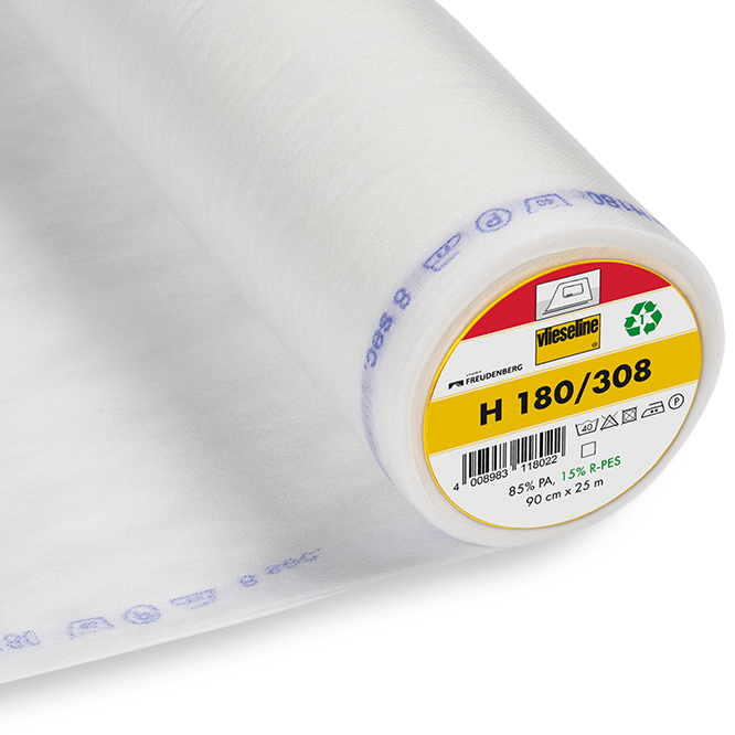 B&uuml;geleinlage Vlieseline H180, weiss